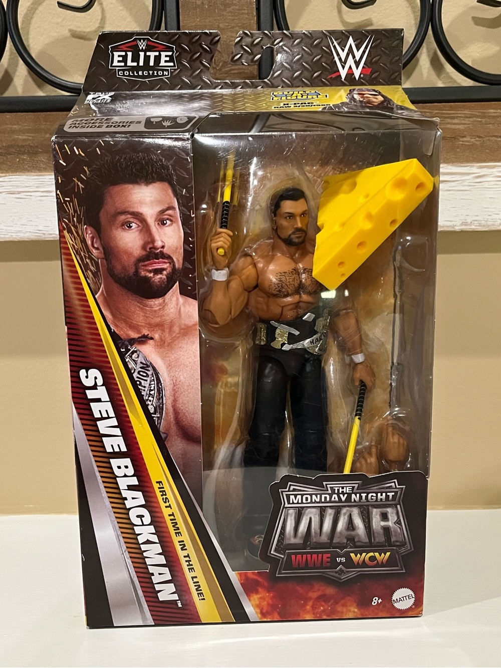 WWE Steve Blackman Monday Night Wars Elite Wrestling Action Figure Toy